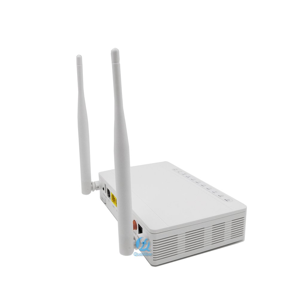 China Bottom Price Syrotech Gpon Onu Price Xpon Ont Ge Fe Lan With Pots And Wifi